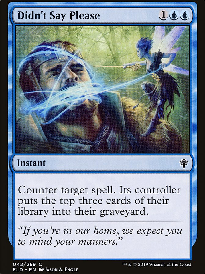 Didn't Say Please (Throne of Eldraine) 1