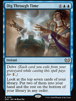 Dig Through Time (Duskmourn: House of Horror Commander)