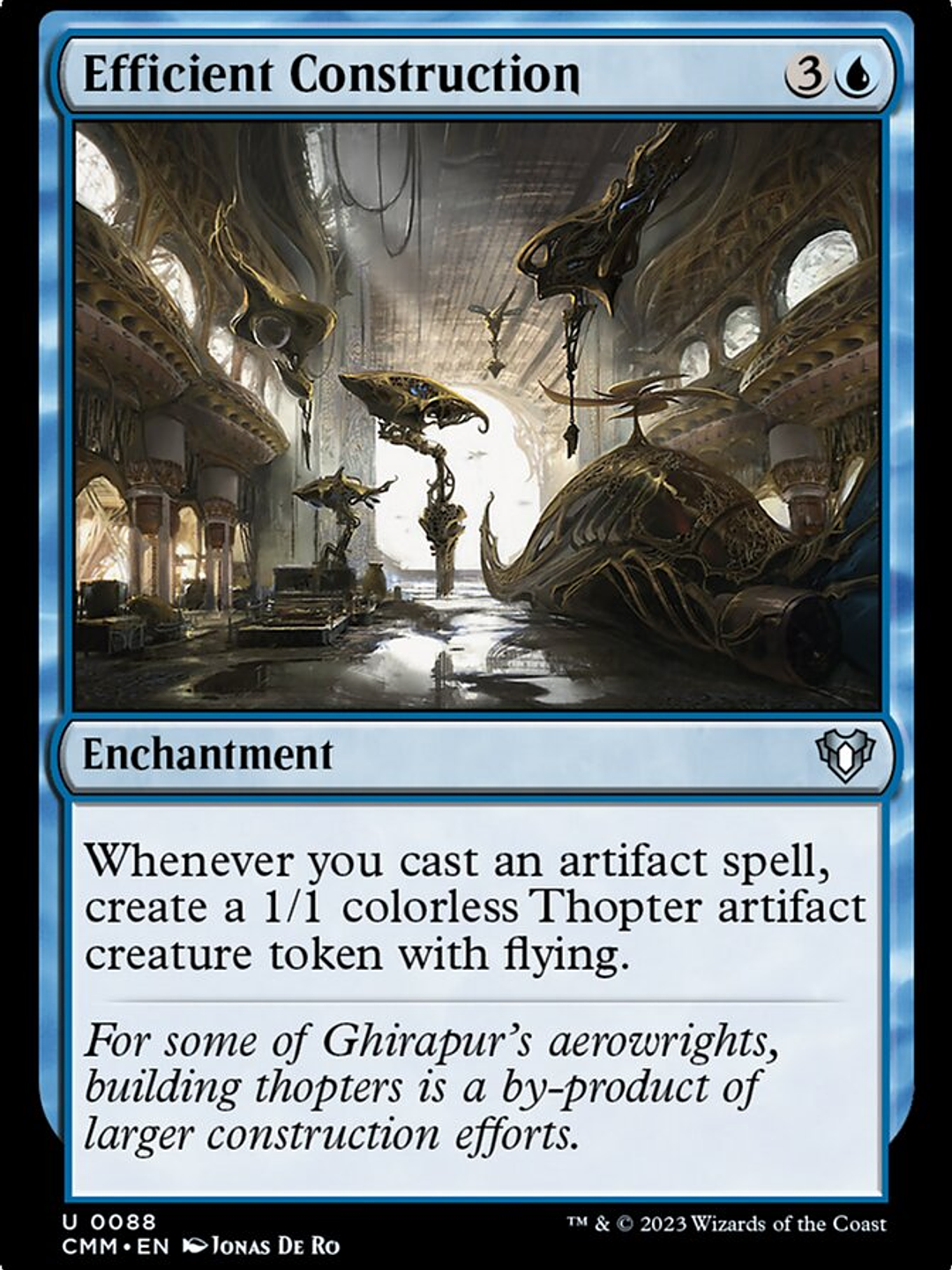 Efficient Construction (Commander Masters) 1