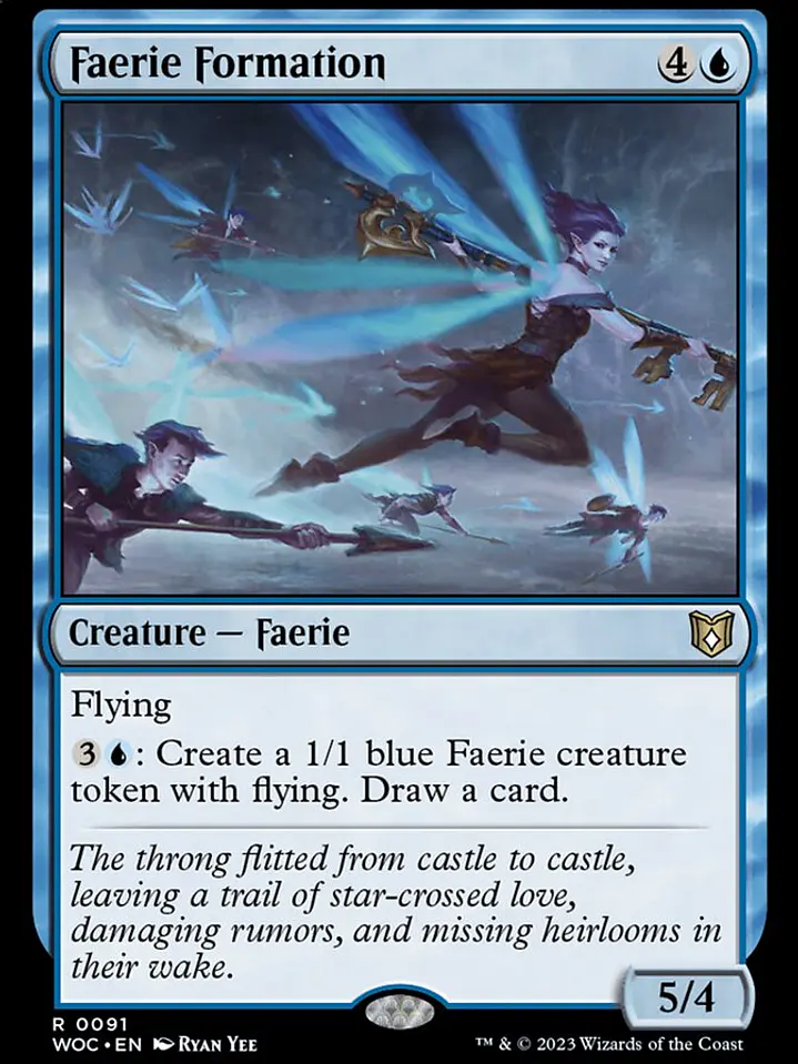 Faerie Formation (Wilds of Eldraine Commander) 1