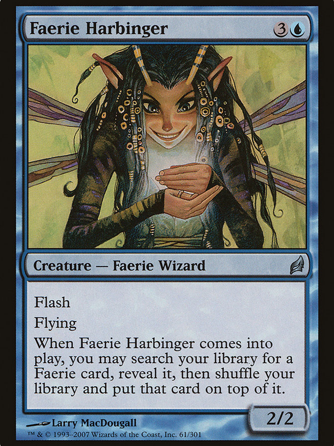 Faerie Harbinger (Lorwyn) 1