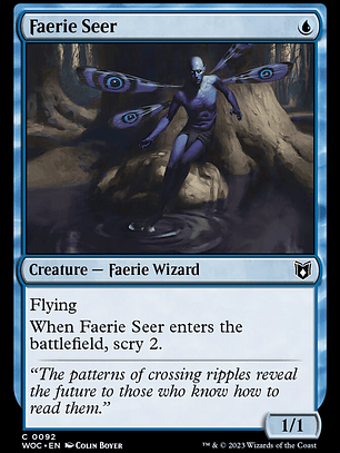 Faerie Seer (Wilds of Eldraine Commander)