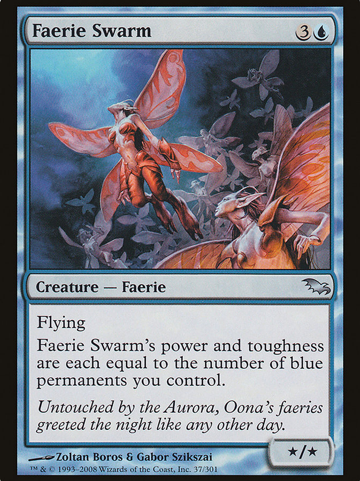 Faerie Swarm (Shadowmoor) 1