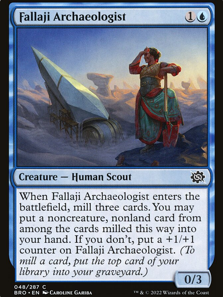 Fallaji Archaeologist (The Brothers' War) 1