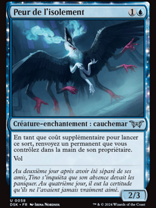 Fear of Isolation (Duskmourn: House of Horror)