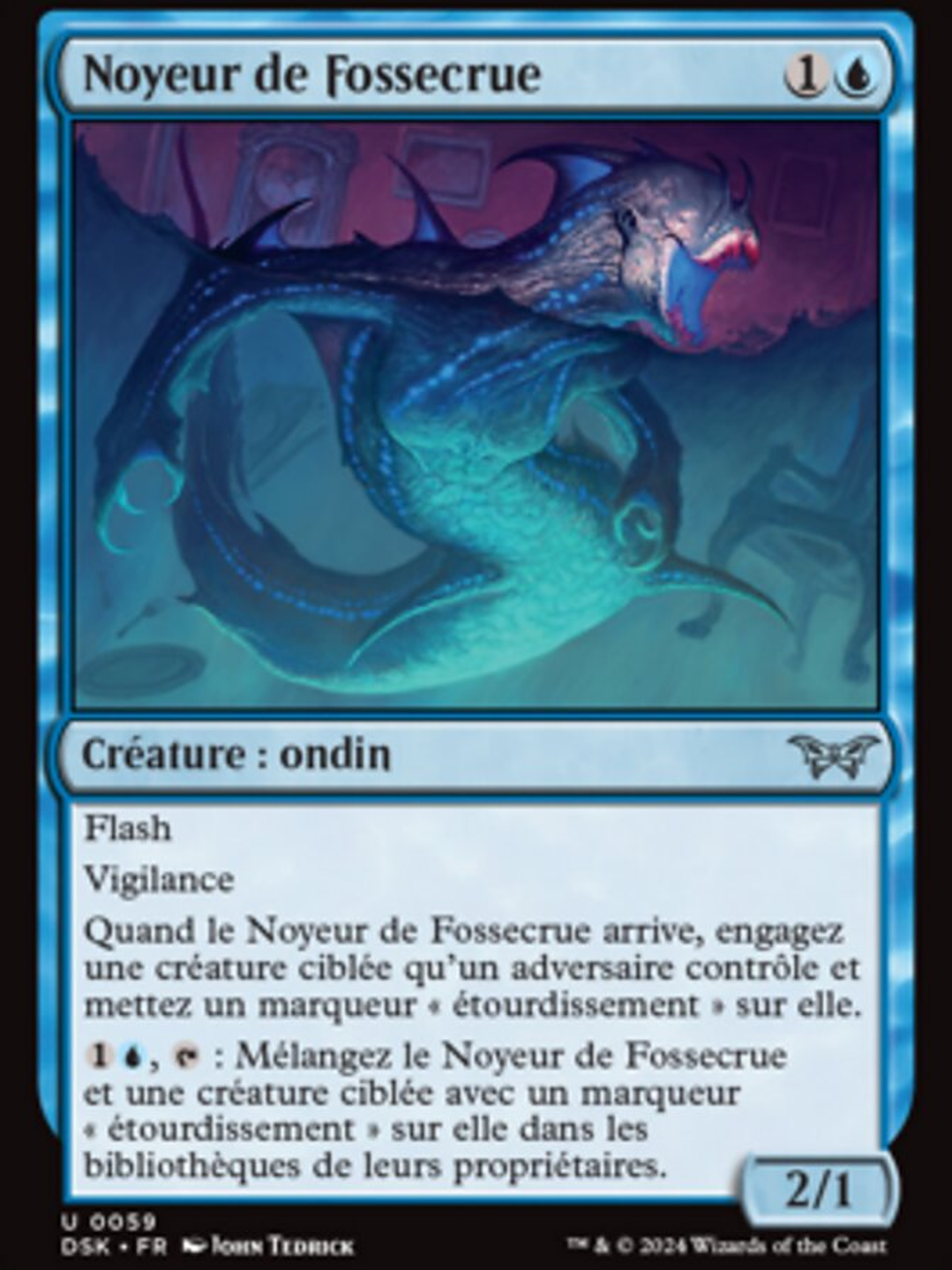 Floodpits Drowner (Duskmourn: House of Horror) 1