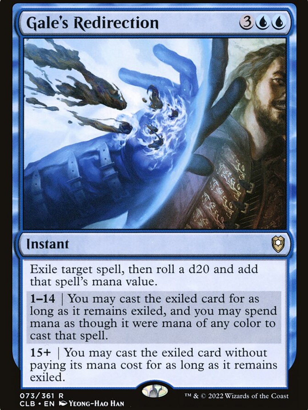 Gale's Redirection (Commander Legends: Battle for Baldur's Gate) 1