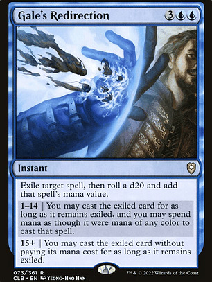 Gale's Redirection (Commander Legends: Battle for Baldur's Gate)