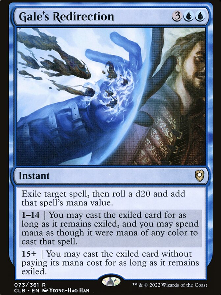 Gale's Redirection (Commander Legends: Battle for Baldur's Gate) 1