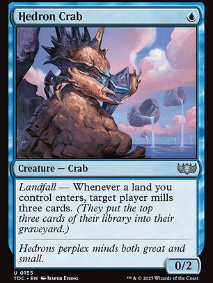 Hedron Crab (Tarkir: Dragonstorm Commander)