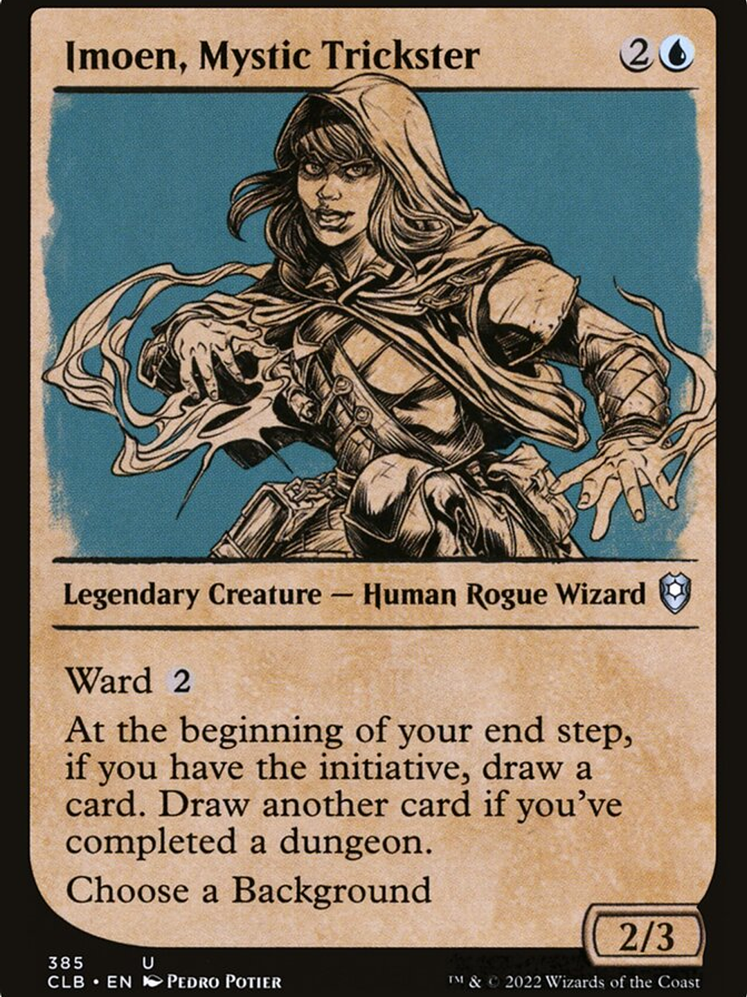 Imoen, Mystic Trickster (Commander Legends: Battle for Baldur's Gate) 1