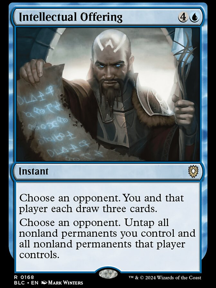 Intellectual Offering (Bloomburrow Commander) 1