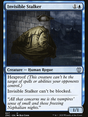 Invisible Stalker (Zendikar Rising Commander)