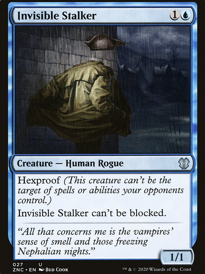 Invisible Stalker (Zendikar Rising Commander) 1
