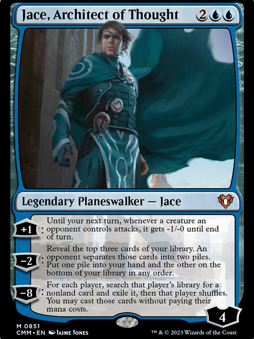 Jace, Architect of Thought (Commander Masters) 1