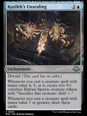 Kozilek's Unsealing (Modern Horizons 3)