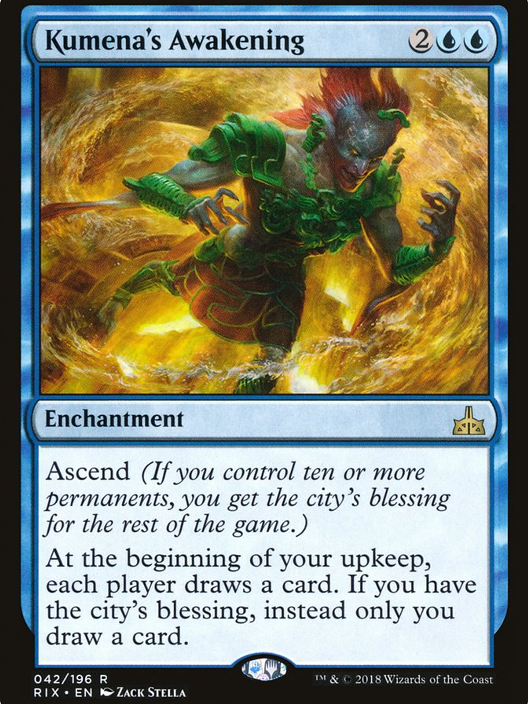 Kumena's Awakening (Rivals of Ixalan) 1