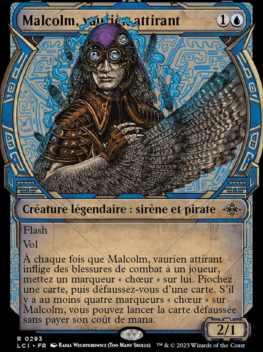 Malcolm, Alluring Scoundrel (The Lost Caverns of Ixalan) 1
