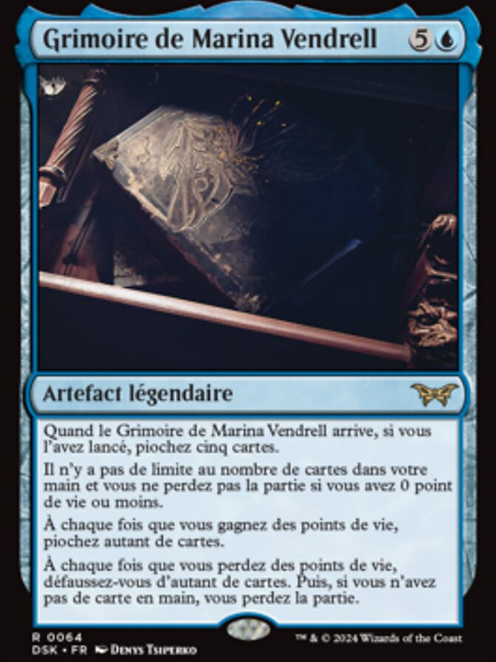 Marina Vendrell's Grimoire (Duskmourn: House of Horror) 1