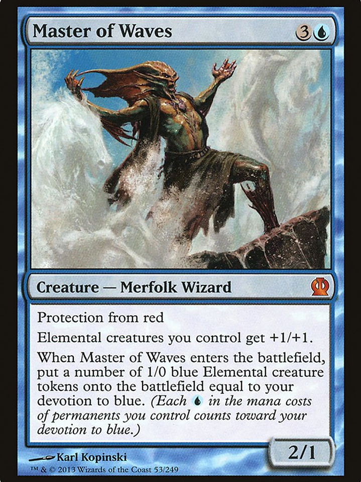 Master of Waves (Theros) 1