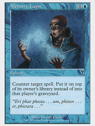 Memory Lapse (Seventh Edition)