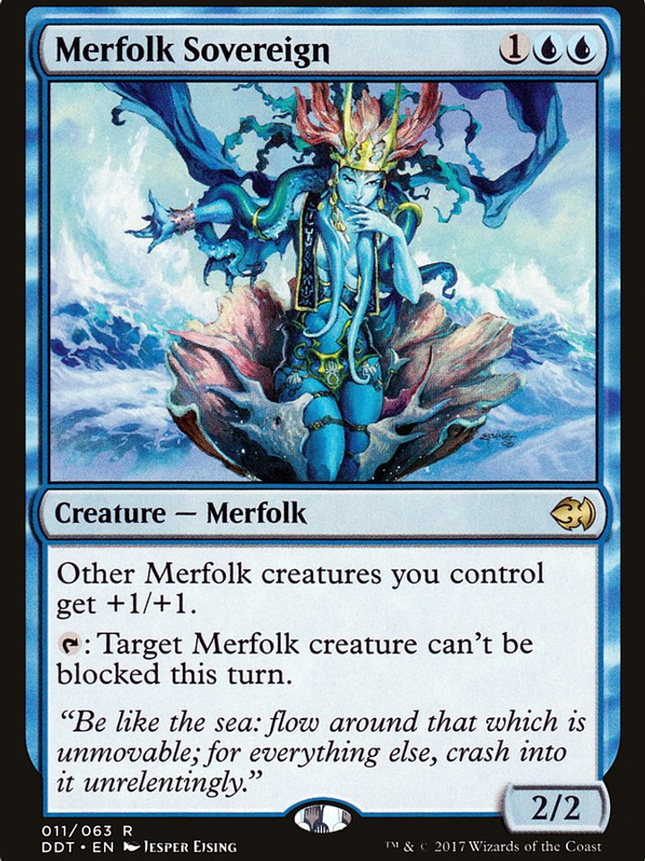 Merfolk Sovereign (Duel Decks: Merfolk vs. Goblins) 1
