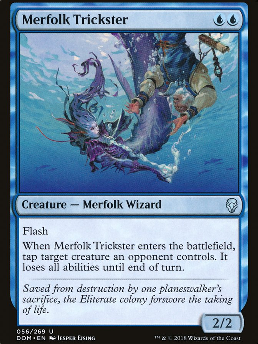 Merfolk Trickster (Dominaria) 1