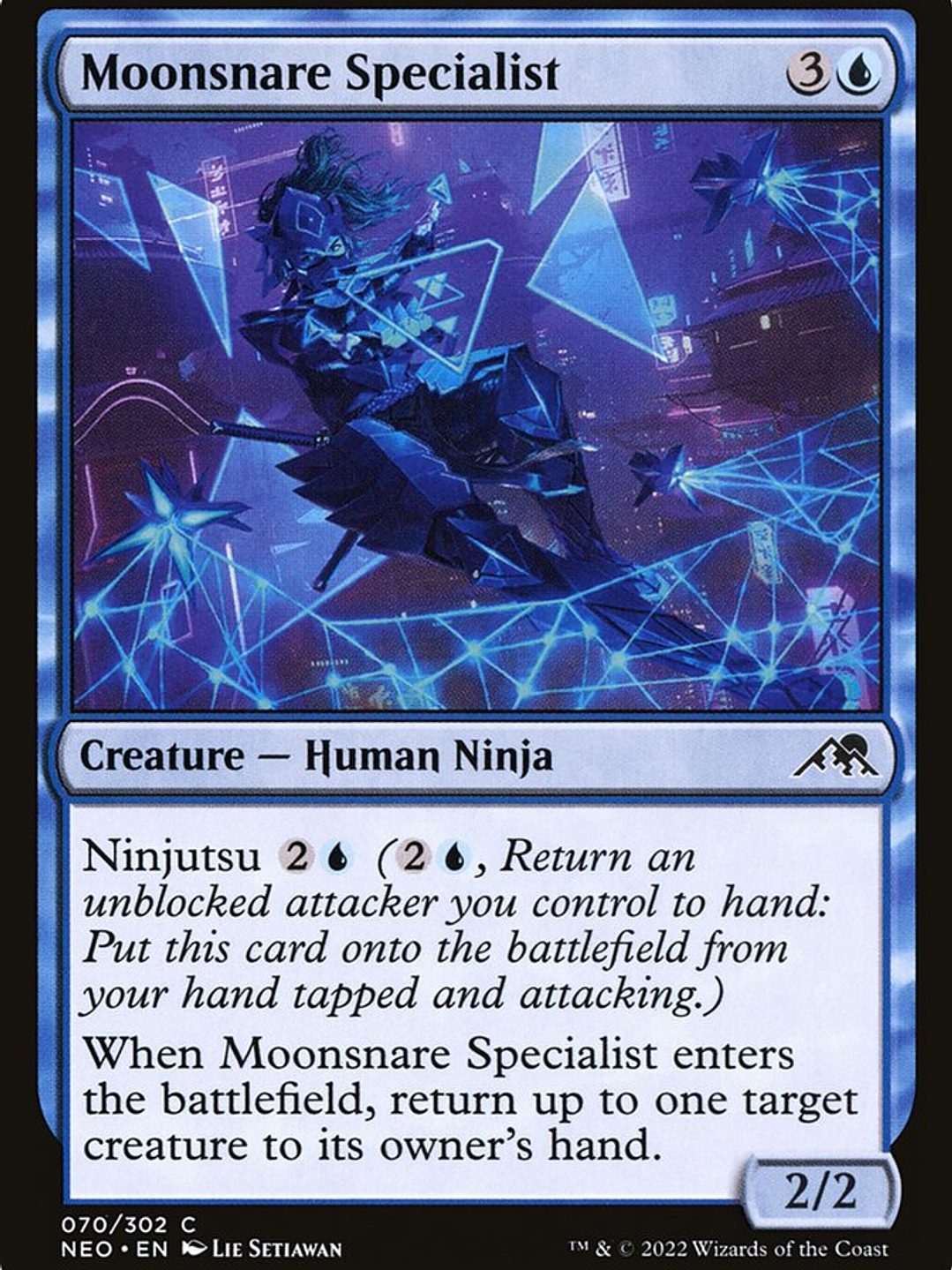 Moonsnare Specialist (Kamigawa: Neon Dynasty) 1