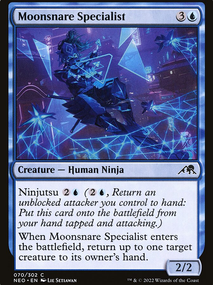 Moonsnare Specialist (Kamigawa: Neon Dynasty) 1