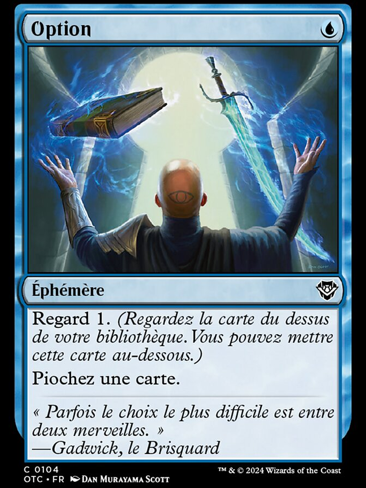 Opt (Outlaws of Thunder Junction Commander) 1