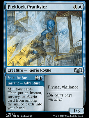 Picklock Prankster // Free the Fae (Wilds of Eldraine)