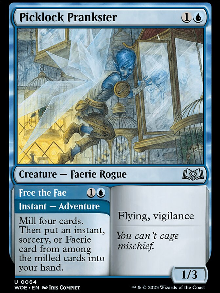 Picklock Prankster // Free the Fae (Wilds of Eldraine) 1