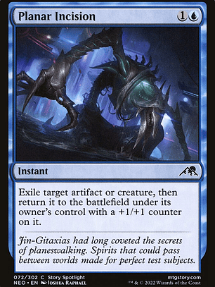 Planar Incision (Kamigawa: Neon Dynasty)