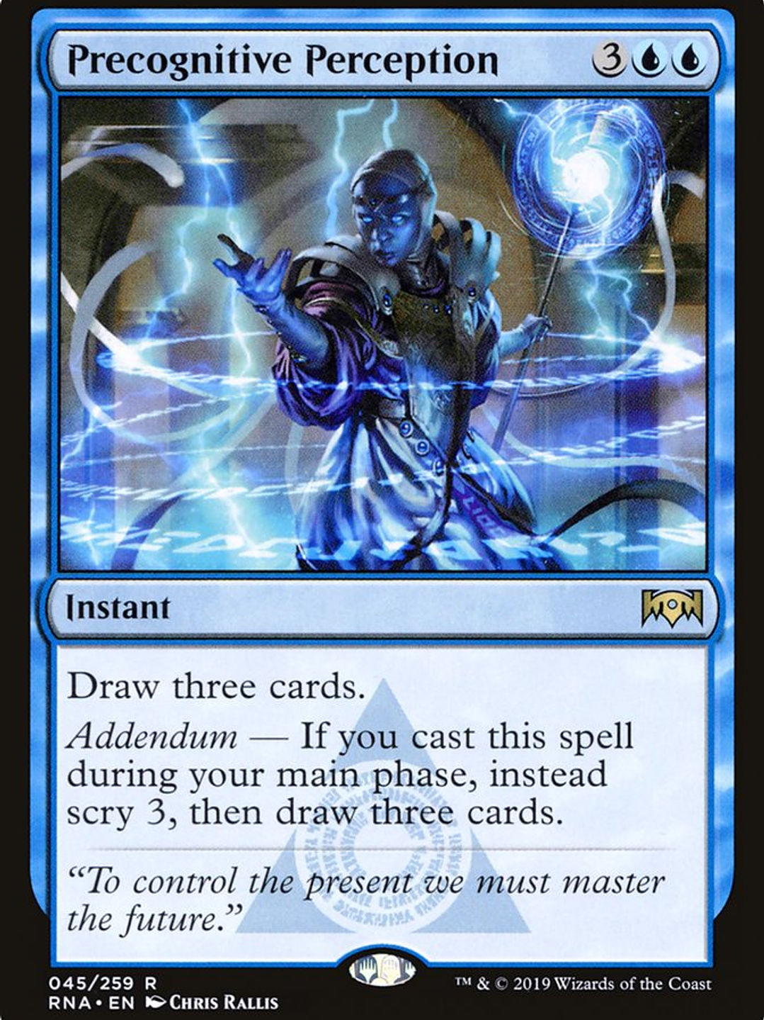 Precognitive Perception (Ravnica Allegiance) 1