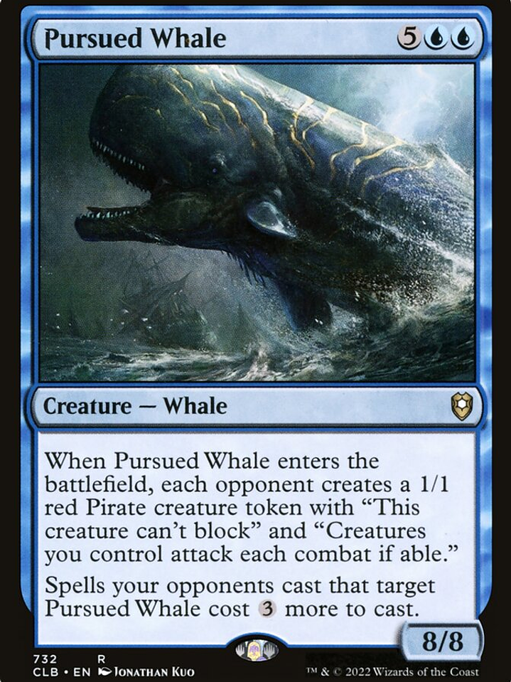 Pursued Whale (Commander Legends: Battle for Baldur's Gate) 1