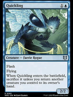 Quickling (Wilds of Eldraine Commander)