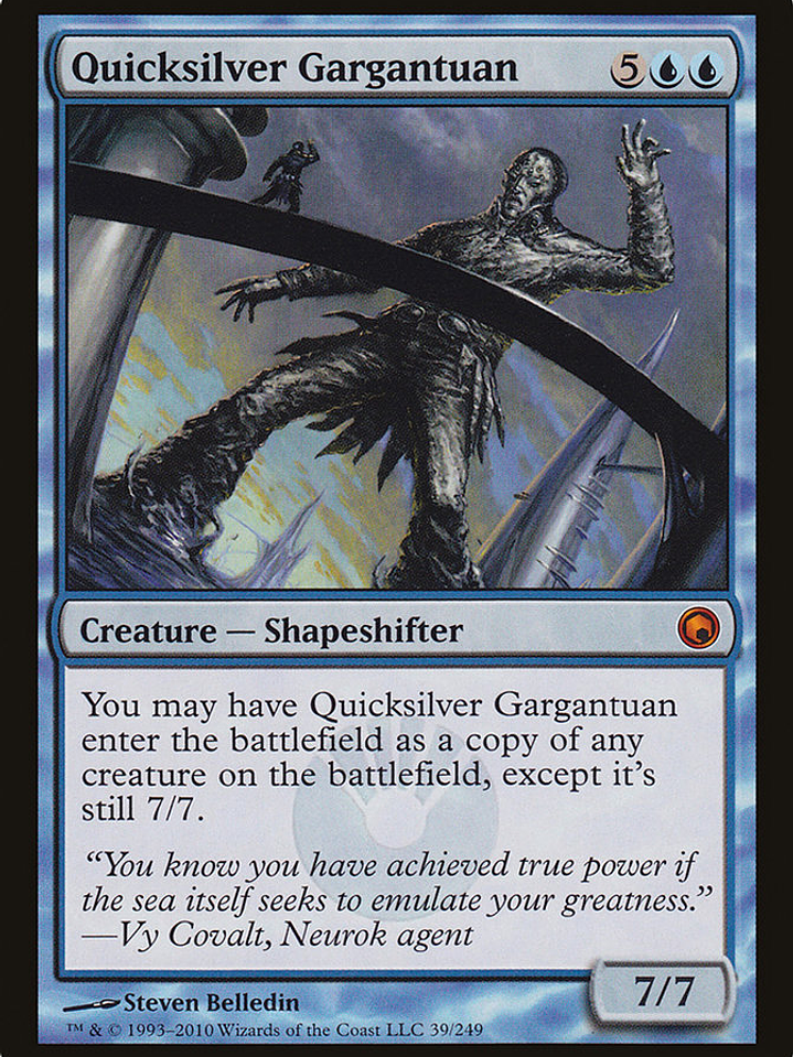 Quicksilver Gargantuan (Scars of Mirrodin) 1