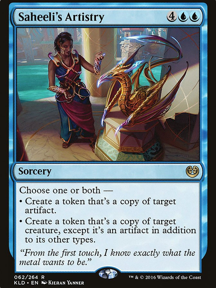Saheeli's Artistry (Kaladesh) 1
