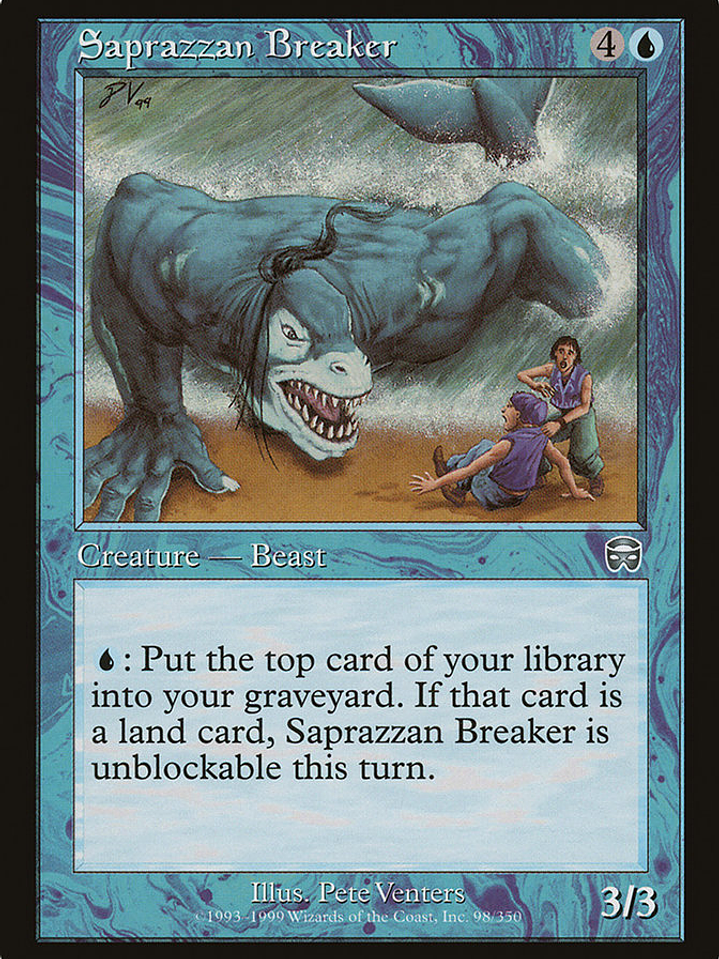 Saprazzan Breaker (Mercadian Masques) 1