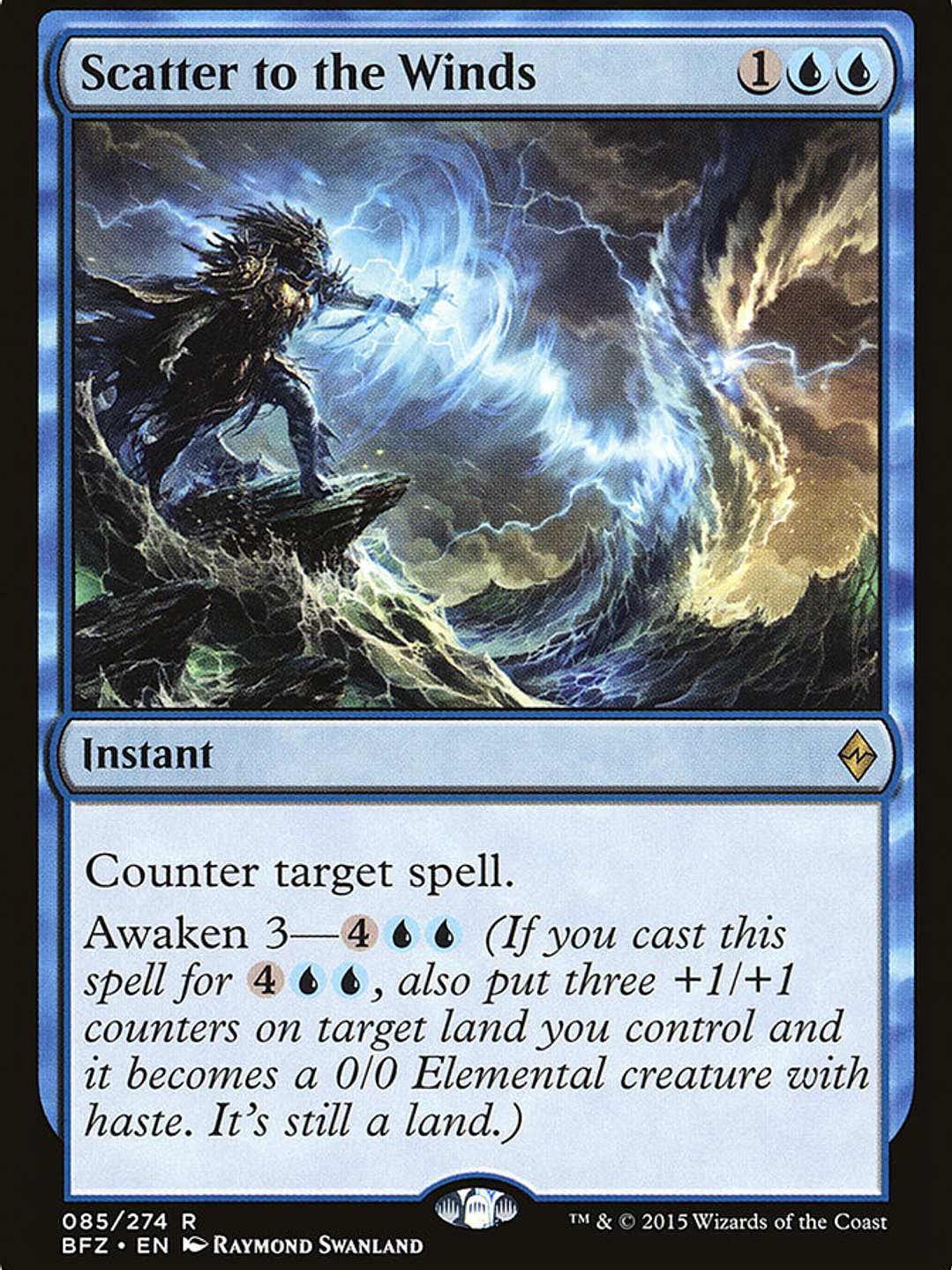 Scatter to the Winds (Battle for Zendikar) 1