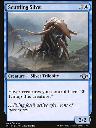 Scuttling Sliver (Modern Horizons)