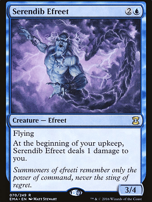 Serendib Efreet (Eternal Masters)
