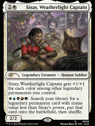 Sisay, Weatherlight Captain (Secret Lair Drop)