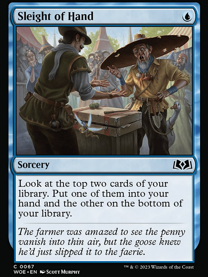 Sleight of Hand (Wilds of Eldraine) 1