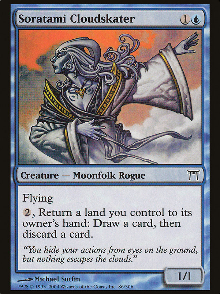 Soratami Cloudskater (Champions of Kamigawa) 1