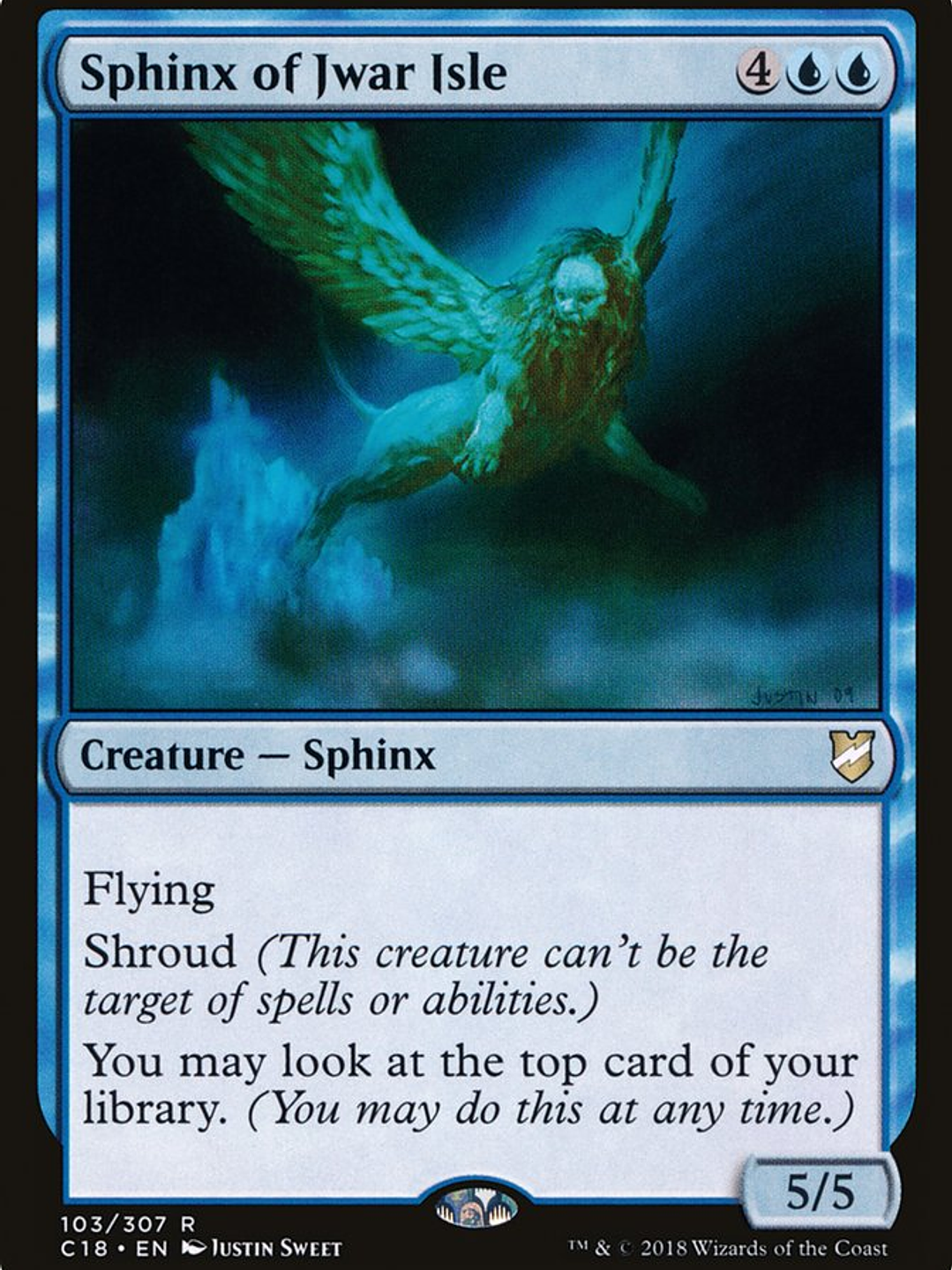 Sphinx of Jwar Isle (Commander 2018) 1
