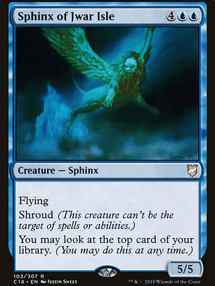 Sphinx of Jwar Isle (Commander 2018)
