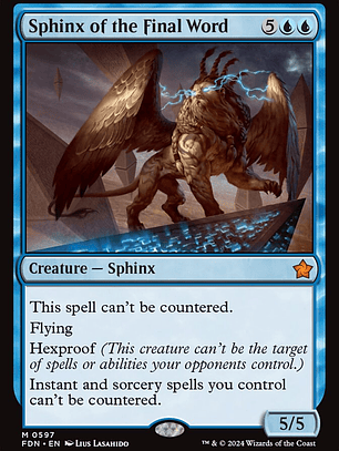 Sphinx of the Final Word (Foundations)
