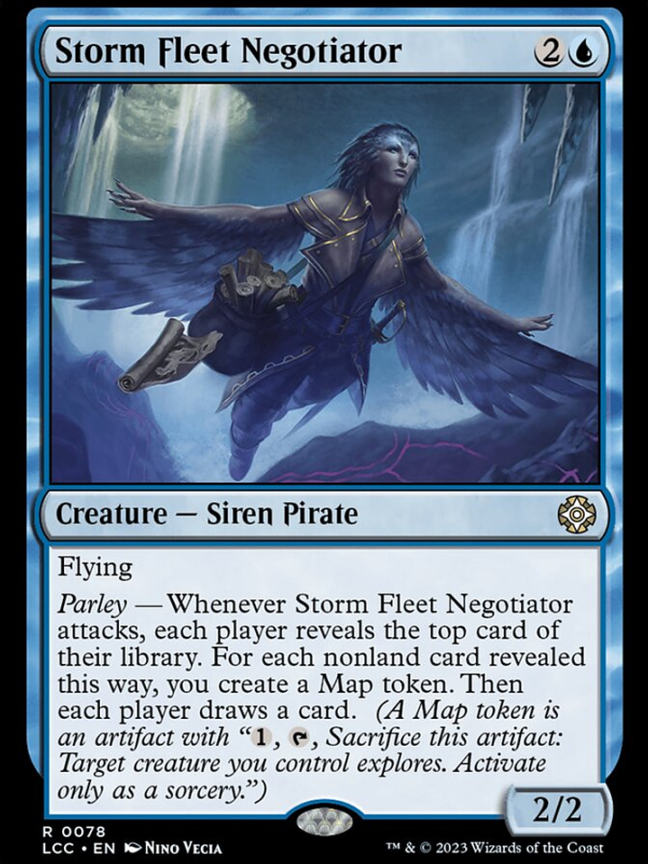 Storm Fleet Negotiator (The Lost Caverns of Ixalan Commander) 1