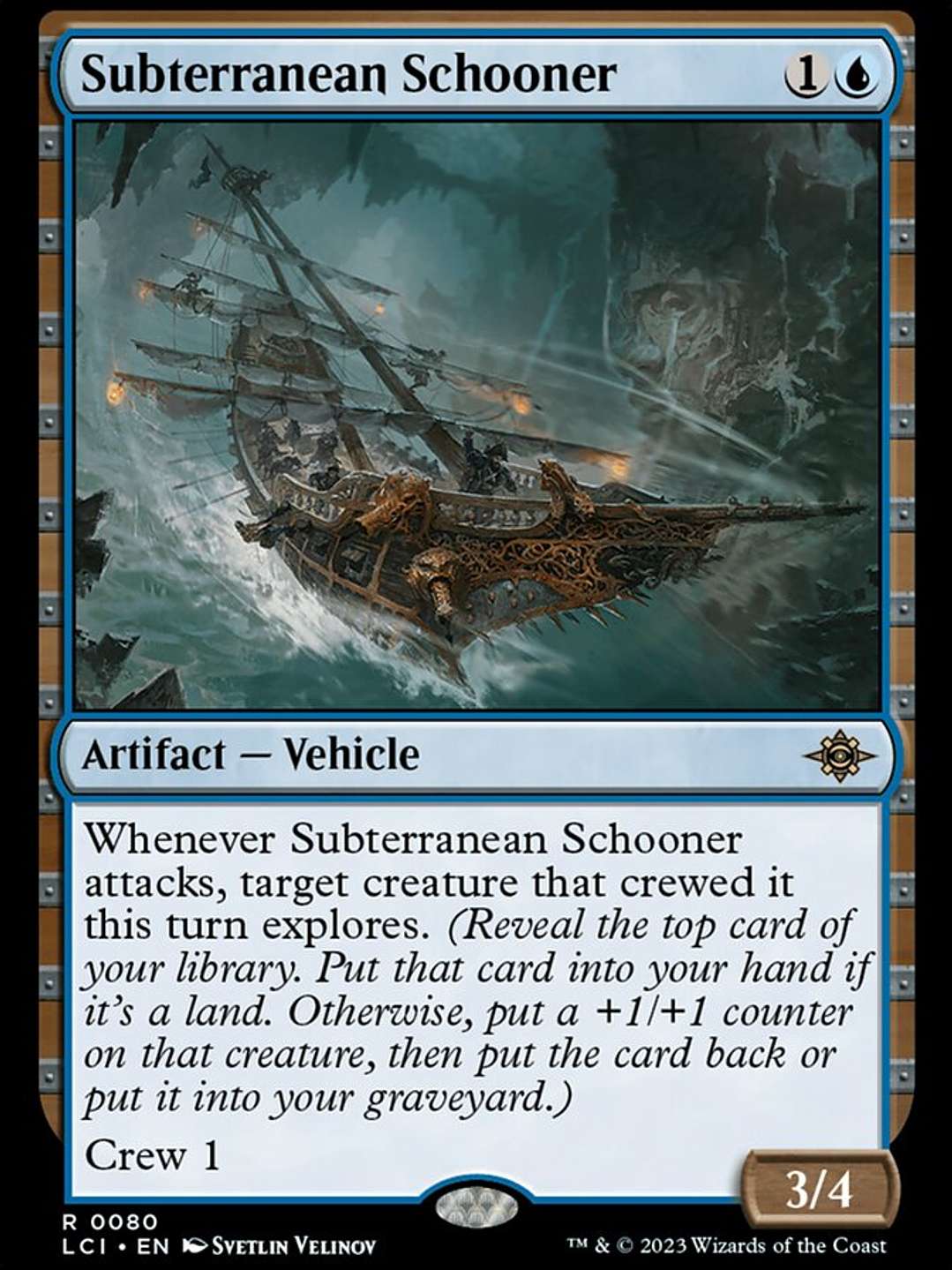 Subterranean Schooner (The Lost Caverns of Ixalan) 1